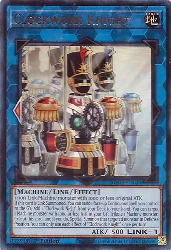 Clockwork Knight - SUDA-EN050 - Ultra Rare - 1st Edition