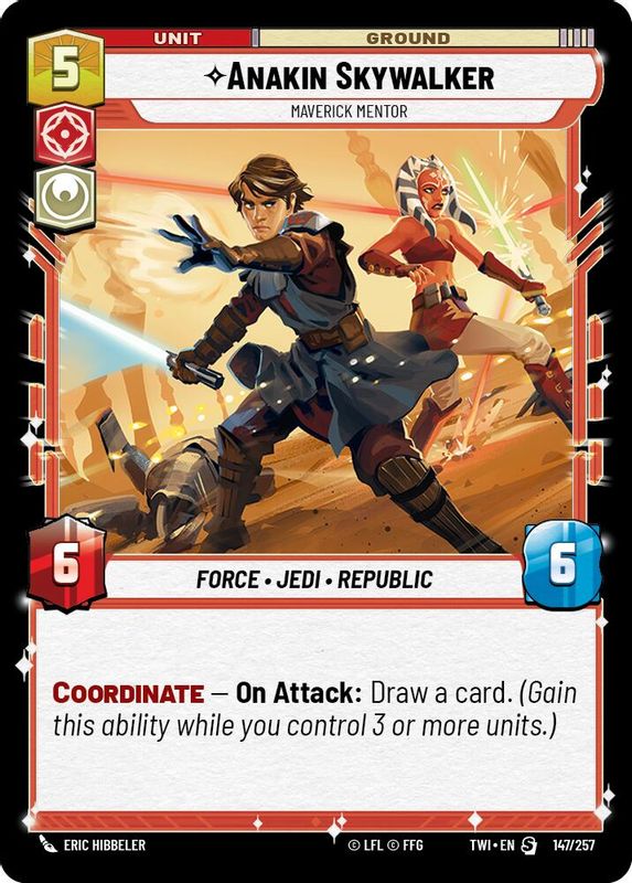 401 Games Canada - Anakin Skywalker - Maverick Mentor - 147/257