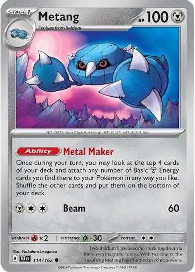 Metang - 114/162 - Common