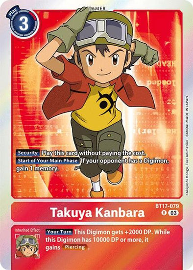 Takuya Kanbara - BT17-079 - Rare