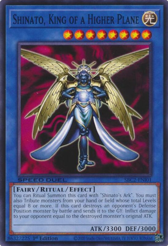 Shinato, King of a Higher Plane - SBC2-ENI01 - Common - 1st Edition