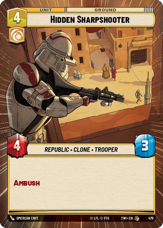 Hidden Sharpshooter (Hyperspace) - 479 - Common
