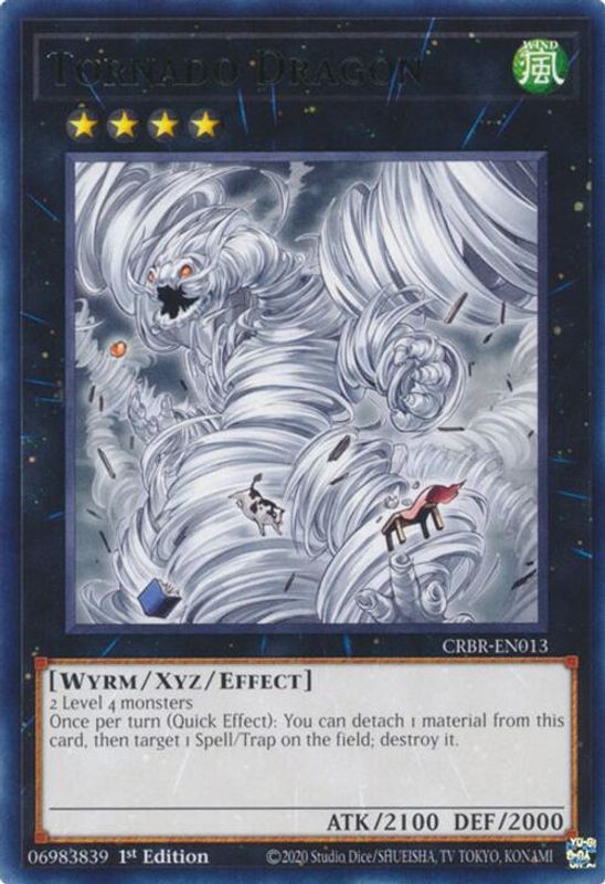 Tornado Dragon - CRBR-EN013 - Rare - 1st Edition