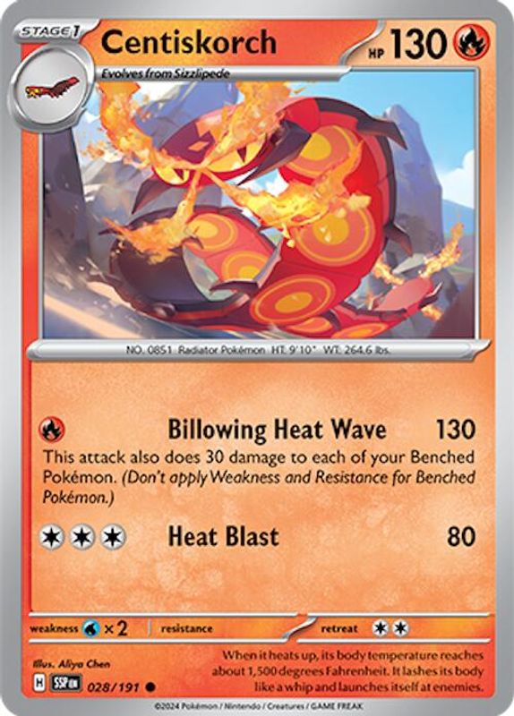 Centiskorch - 028/191 - Common