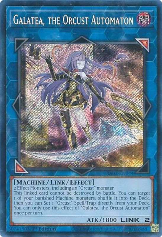 Galatea, the Orcust Automaton (Secret Rare) - RA03-EN044 - Secret Rare - 1st Edition
