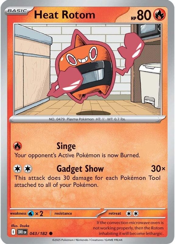 Heat Rotom - 043/182 - Common