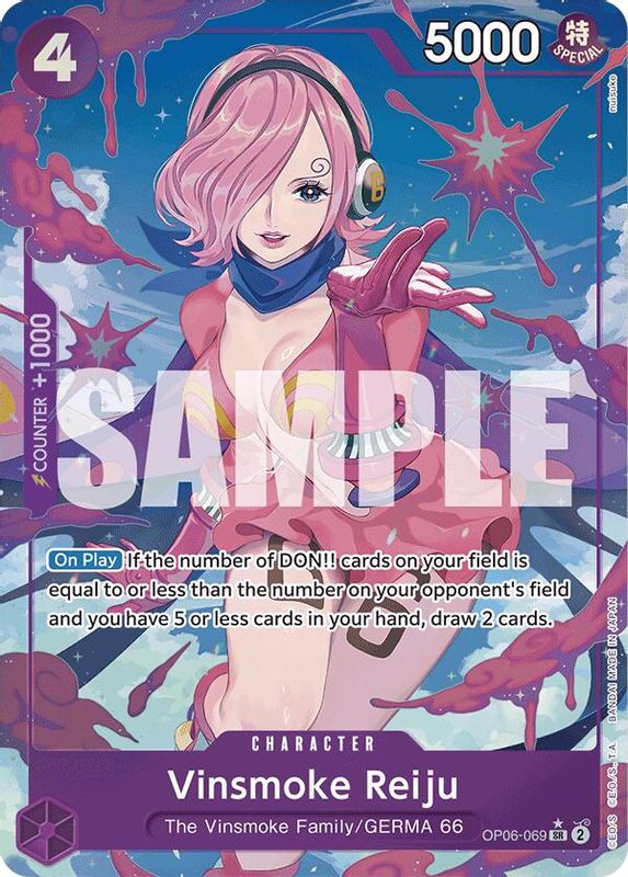 Vinsmoke Reiju (PRB01) (Alternate Art) - OP06-069 - Super Rare