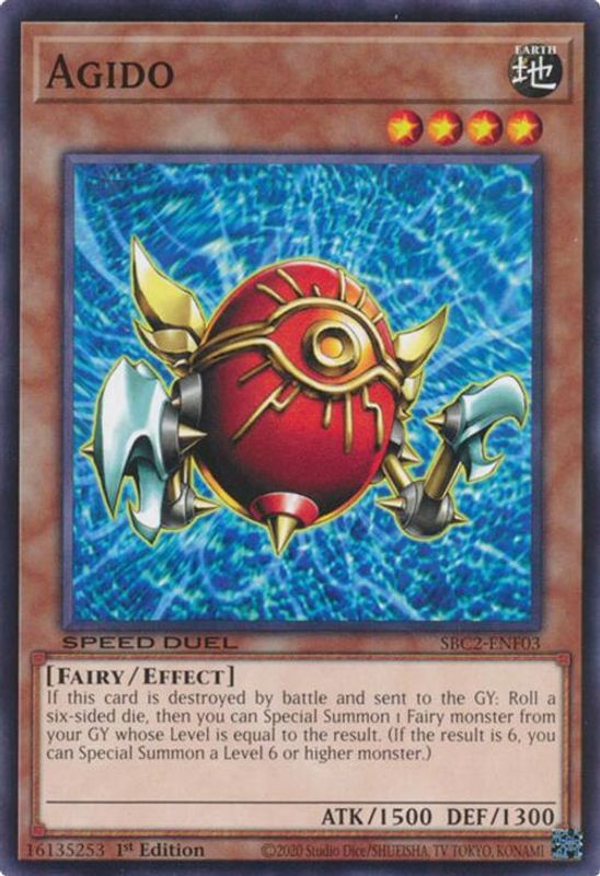 Agido - SBC2-ENF03 - Common - 1st Edition