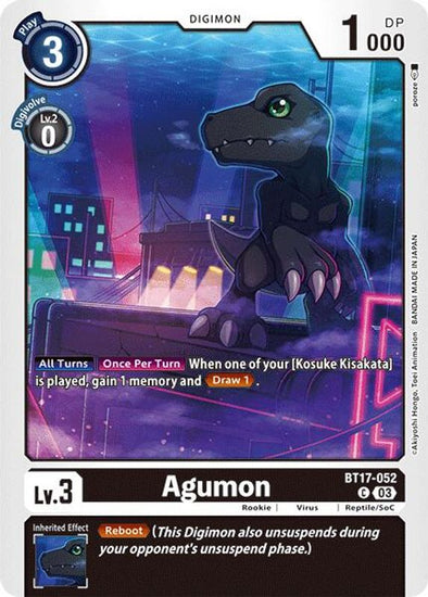 Agumon - BT17-052 - BT17-052 - Common