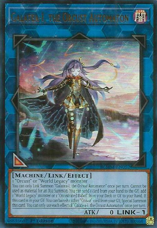 Galatea-i, the Orcust Automaton - BLMM-EN052 - Ultra Rare - 1st Edition
