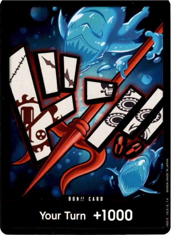 DON!! Card (Foil) (Hody Jones) - PRB01 - DON!!