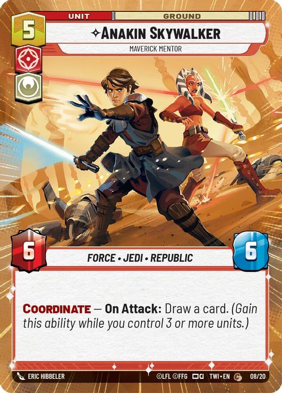 Anakin Skywalker - Maverick Mentor (Hyperspace) - Weekly Play Promo - 08/20 - Special
