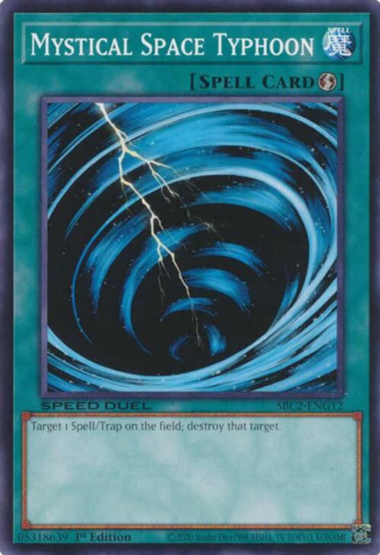 Mystical Space Typhoon - SBC2-ENG12 - Common - 1st Edition