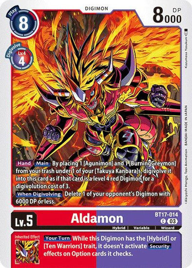 Aldamon - BT17-014 - Common