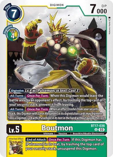 Boutmon - BT17-036 - Uncommon