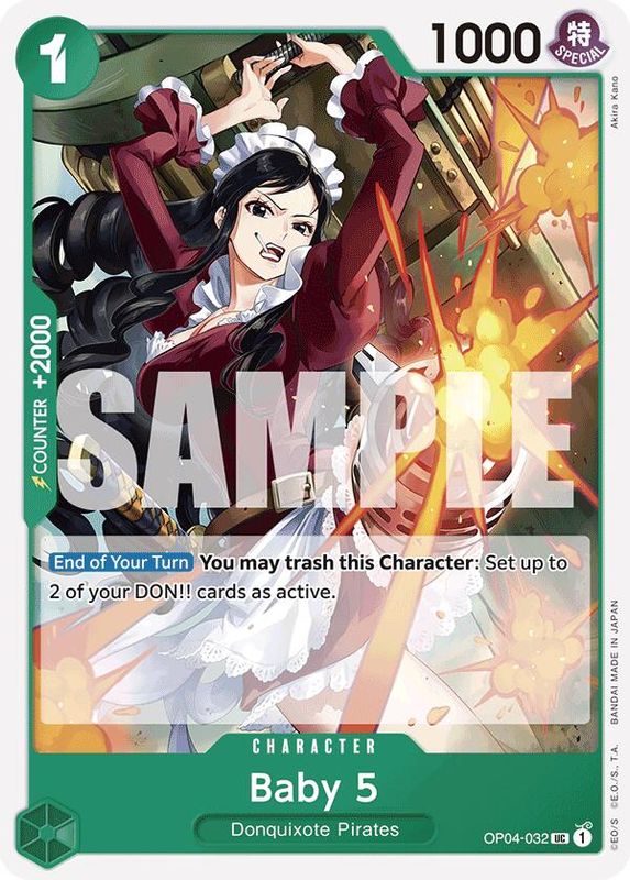 Baby 5 (OP04-032) (Reprint) - OP04-032 - Uncommon  (No Pencil Mark)