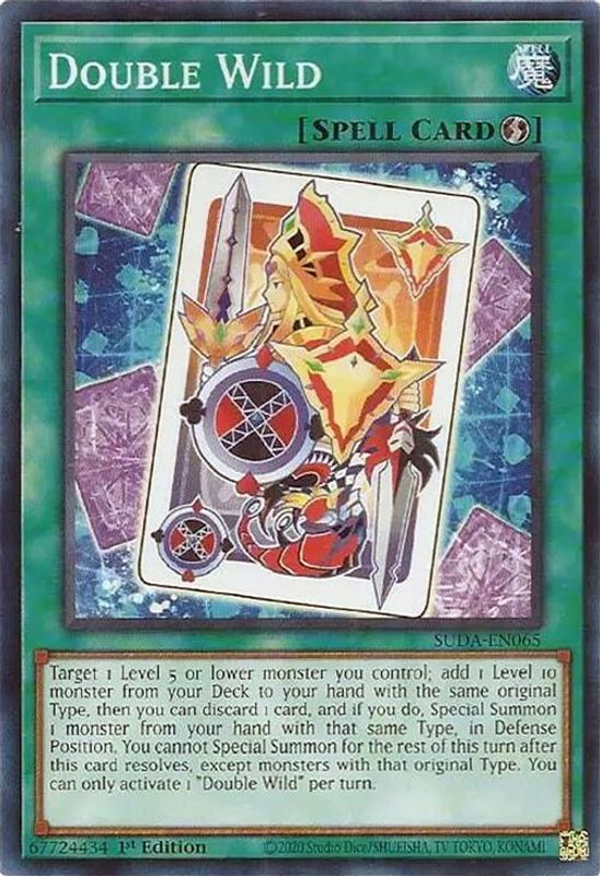 Double Wild - SUDA-EN065 - Common - 1st Edition
