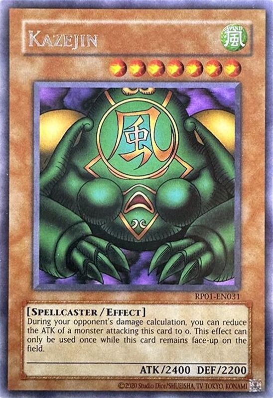 Kazejin (2020 Date Reprint) - RP01-EN031 - Rare
