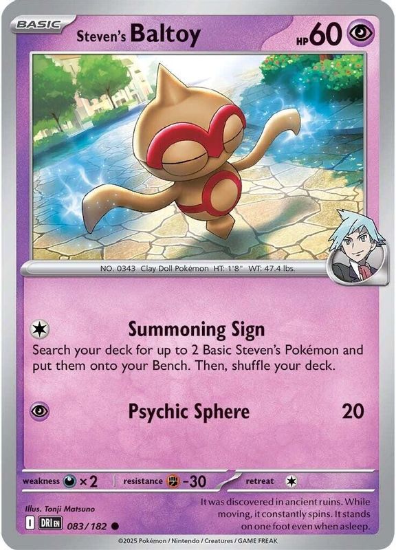 Steven's Baltoy - 083/182 - Common