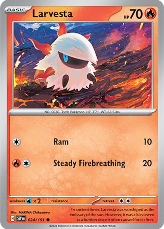 Larvesta - 024/191 - Common