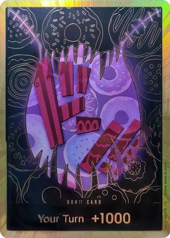 DON!! Card (Katakuri) (Gold) - PRB01 - DON!!