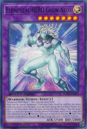 Elemental HERO Glow Neos - SGX4-ENA22 - Common  - 1st Edition