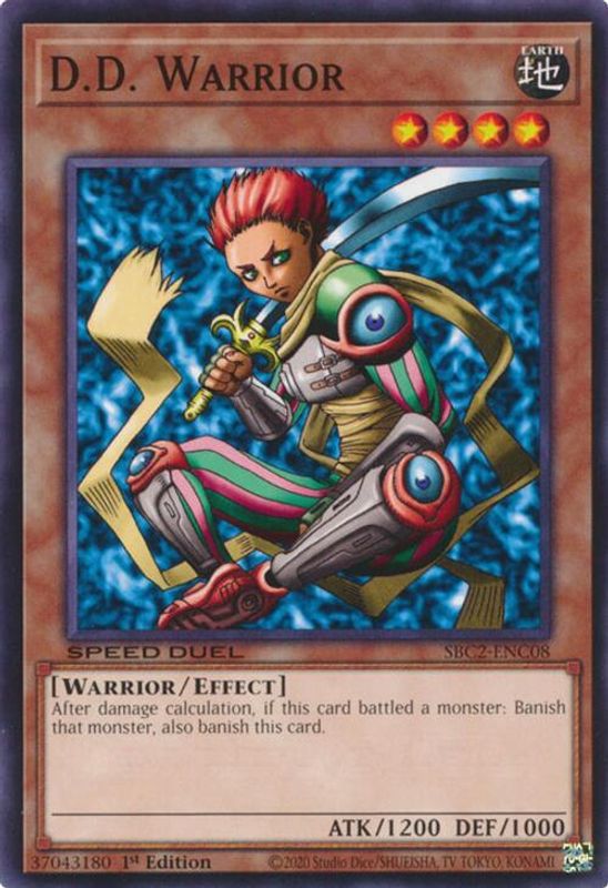 D.D. Warrior - SBC2-ENC08 - Common - 1st Edition