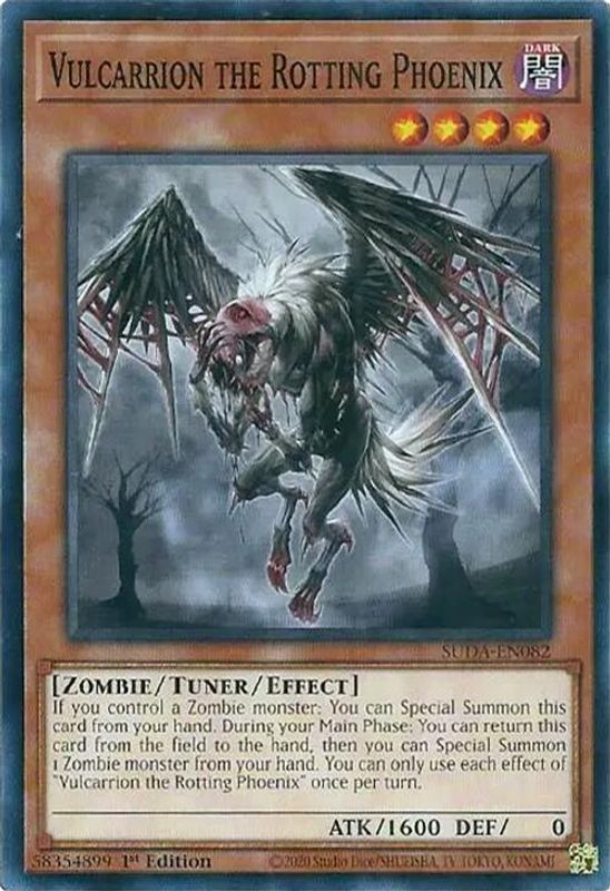 Vulcarrion the Rotting Phoenix - SUDA-EN082 - Common - 1st Edition