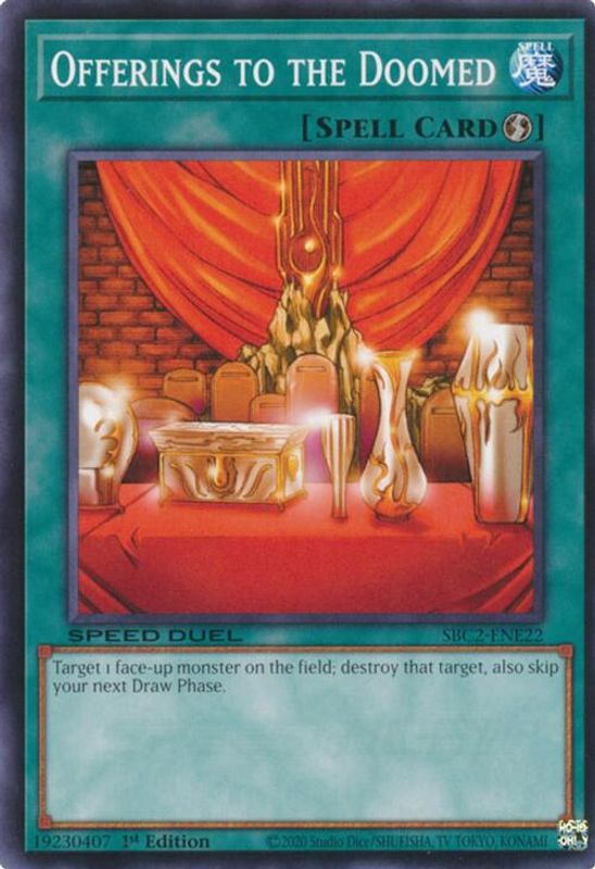 Offerings to the Doomed - SBC2-ENE22 - Common - 1st Edition