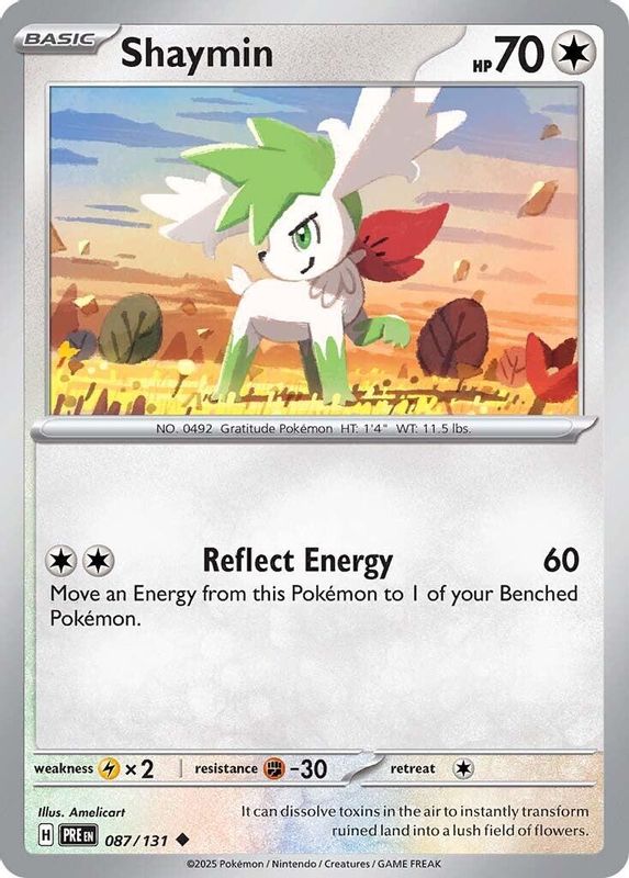 Shaymin - 087/131 - Uncommon