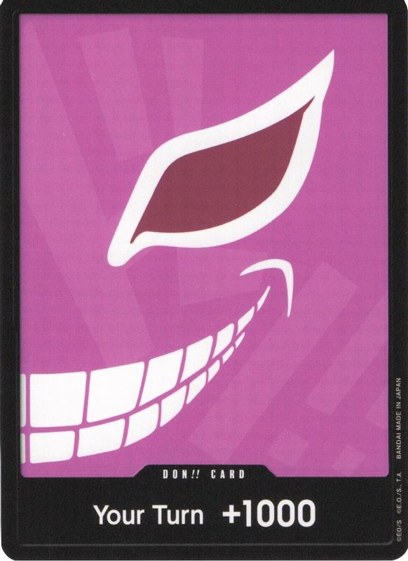 DON!! Card (Foil) (Donquixote Doflamingo) - PRB01 - DON!!
