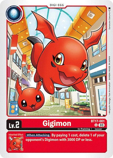 Gigimon - BT17-001 - Uncommon