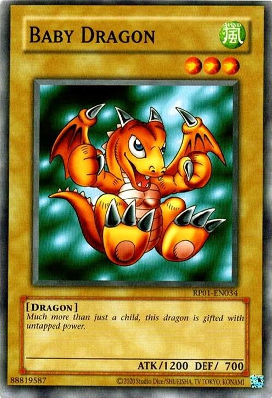 Baby Dragon (2020 Date Reprint) - RP01-EN034 - Common