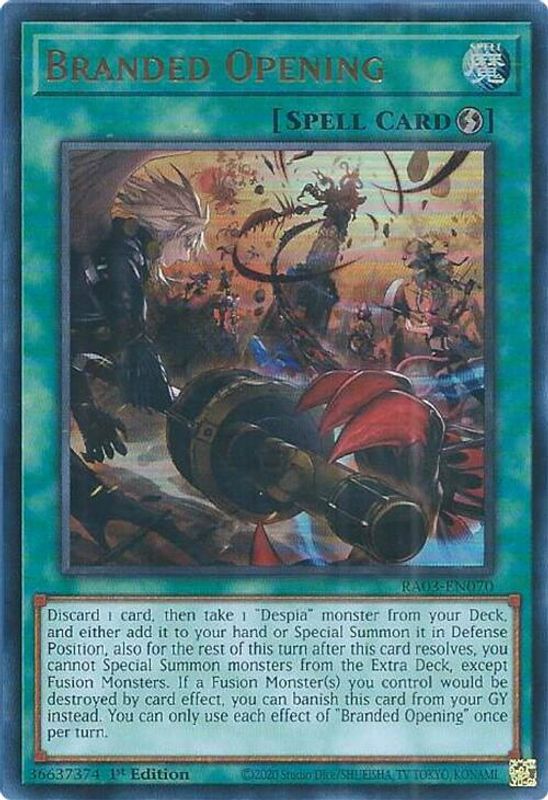 Branded Opening (UR) - RA03-EN070 - Ultra Rare - 1st Edition