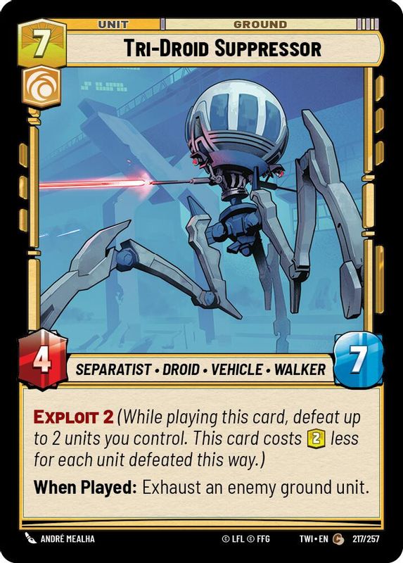 Tri-Droid Suppressor - 217/257 - Common