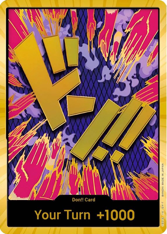 DON!! Card (Ivankov) (Gold) - PRB01 - DON!!