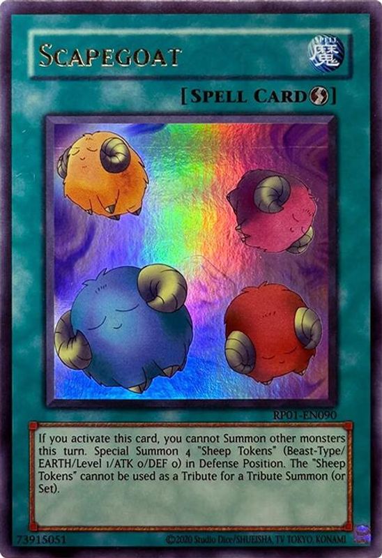 Scapegoat (2020 Date Reprint) - RP01-EN090 - Ultra Rare