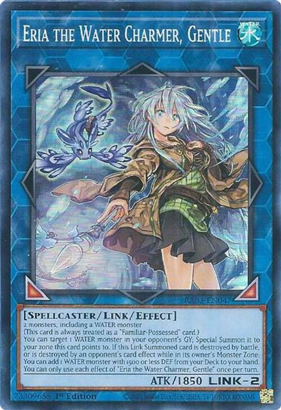 Eria the Water Charmer, Gentle - RA03-EN047 - Super Rare - 1st Edition