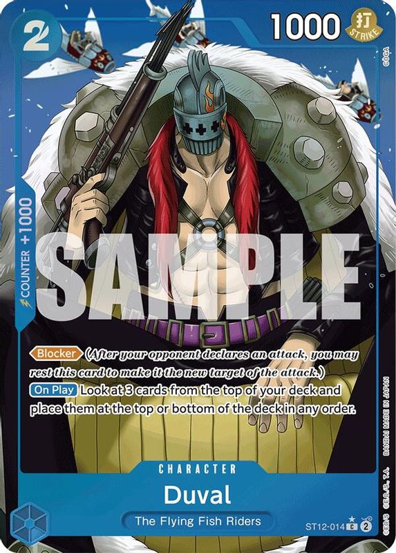 Duval (PRB01) (Full Art) - ST12-014 - Common