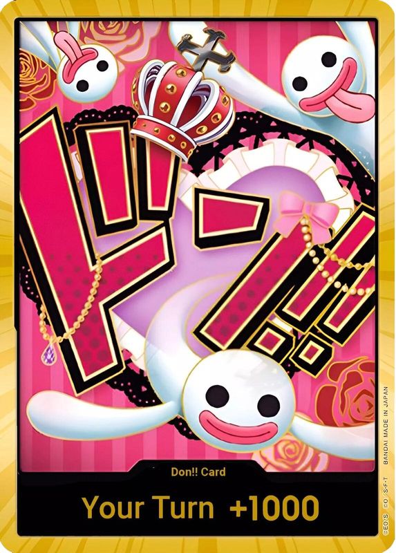 DON!! Card (Perona) (Gold) - PRB01 - DON!!
