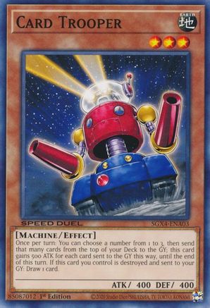 Card Trooper - SGX4-ENA03 - Common  - 1st Edition