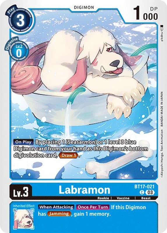 Labramon - BT17-021 - Common