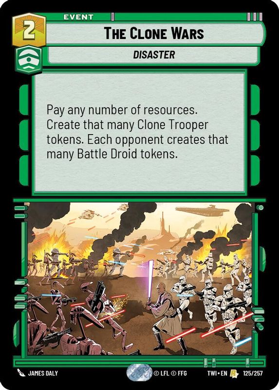 The Clone Wars - 125/257 - Rare