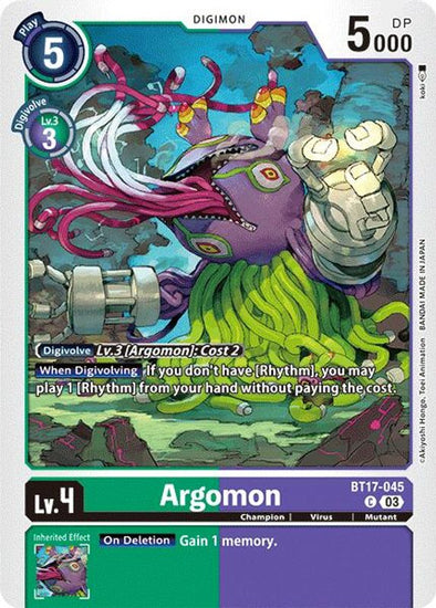 Argomon - BT17-045 - BT17-045 - Common