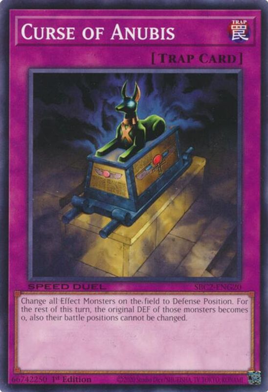 Curse of Anubis - SBC2-ENG20 - Common - 1st Edition