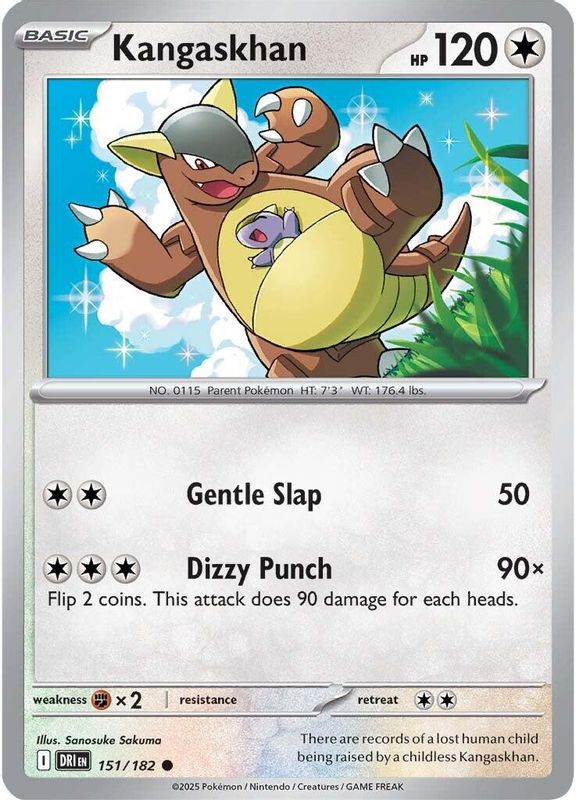 Kangaskhan - 151/182 - Common