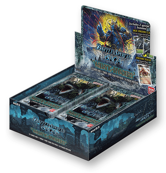 Battle Spirits Saga - Aquatic Invaders - Set 3 Booster Box available at 401 Games Canada