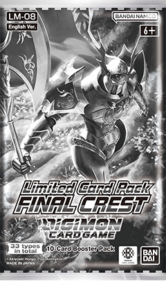 401 Games Canada - Digimon Card Game - Limited Card Pack Final Crest (Pre-Order) 401 Games Canada - Digimon Card Game - Limited Card Pack Final Crest (Pre-Order)