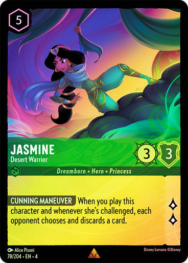 Jasmine (Desert Warrior) - 78/204 - Rare (Foil)