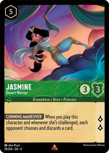 Jasmine (Desert Warrior) - 78/204 - Rare